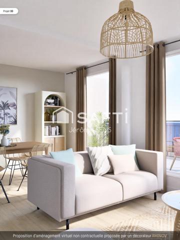 La Baule, dernier étage, entre océan et pins