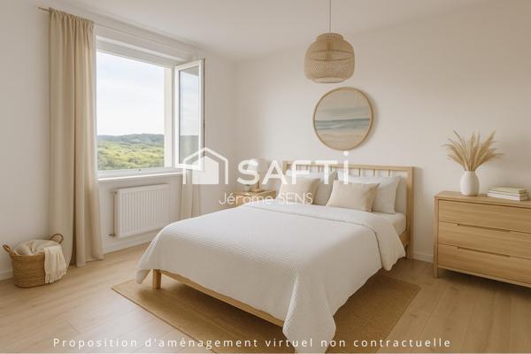 La Baule, dernier étage, entre océan et pins