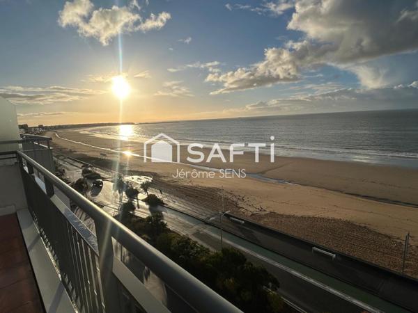 La Baule, dernier étage, entre océan et pins