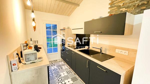 Maison plain pied proche centre ville et océan