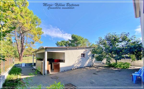 Maison à vendre 6 pièces BON ENCONTRE (47)Grande maison familiale de 170m² avec jardin, double garage et nombreuses possibilités, 3 entrées.