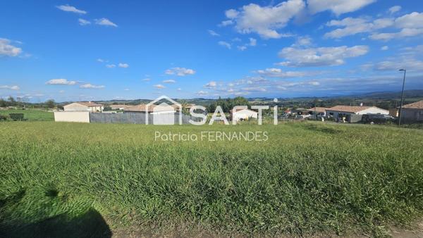 MADIERE 09100 - Terrain de 1198m² à bâtir