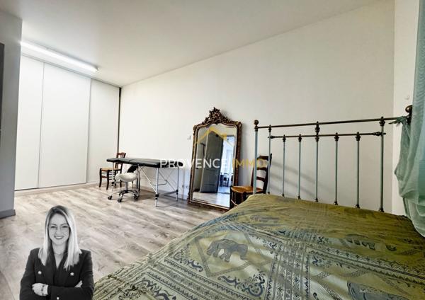 Eyguières (13430) T2 EN REZ DE JARDIN AVEC TERRASSE ET PLACE DE PARKING, CENTRE VILLE