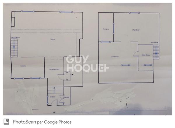 Appartement Paris 3 pièce(s) 2 chambres 75 m2 75005 PARIS