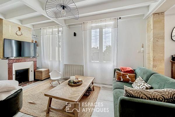 Maison de ville avec piscine à Villenave d’Ornon