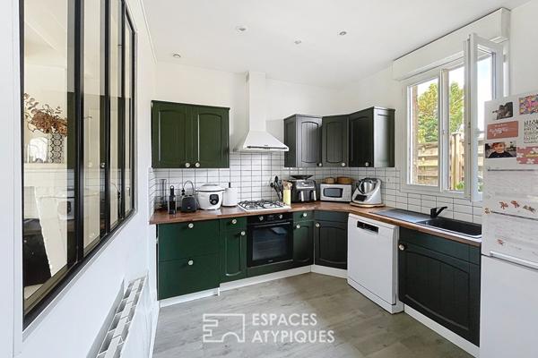 Maison de ville avec piscine à Villenave d’Ornon