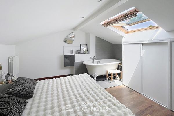 Maison de ville avec piscine à Villenave d’Ornon