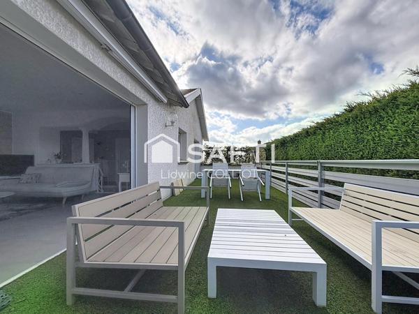 Ensemble immobilier : maison et appartement
