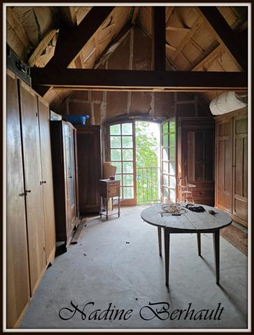 Maison à vendre maison bourgeoise, beaux volumes, 2 chambres plain-pied, 2 ch possible étage. terrain sans vis à vis, PUISEAUX (45)