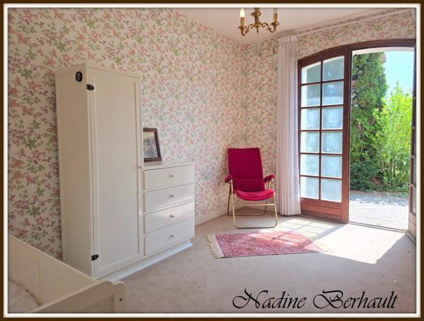 Maison à vendre maison bourgeoise, beaux volumes, 2 chambres plain-pied, 2 ch possible étage. terrain sans vis à vis, PUISEAUX (45)