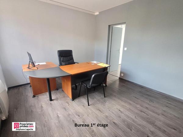 Immeuble mixte Estaires avec local commercial 100m² et 1T2 duplex