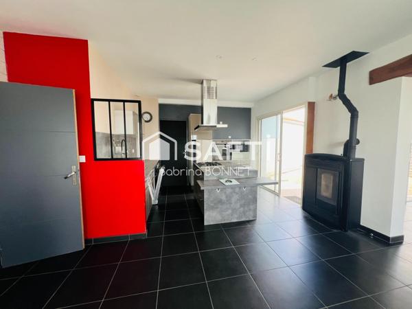 Maison de 110 m² et un appartement de 50 m² soit 160 m² de surface totale!