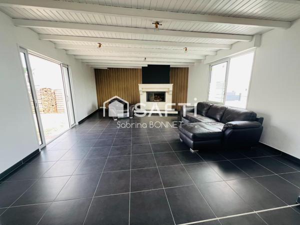 Maison de 110 m² et un appartement de 50 m² soit 160 m² de surface totale!