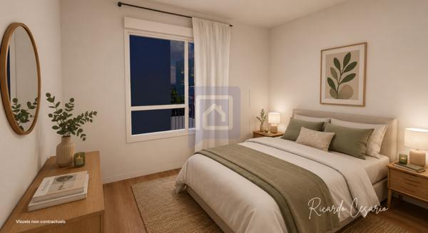 APPARTEMENT T2 AVEC BALCON ET DOUBLE STATIONNEMENT - QUIMPER