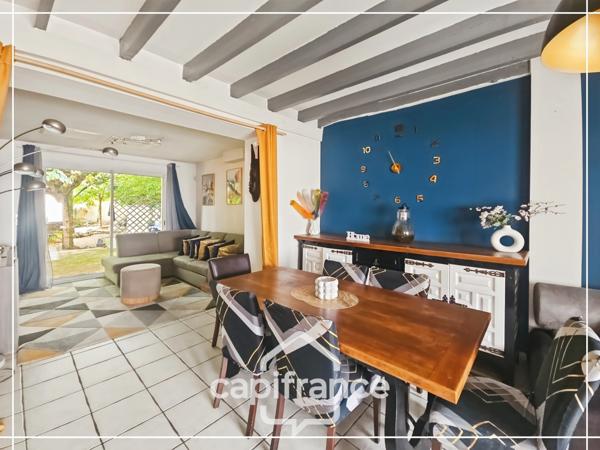 Maison en pierre, 4 chambres,jardin sans vis-à-vis, garage, commodités à pied