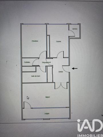Appartement à vendre 3 pièces 48 m² Saint-Herblain