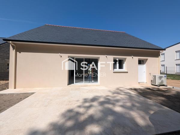 Maison neuve de plain-pied à Baugé– Disponible immédiatement