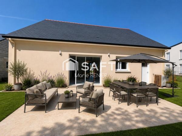 Maison neuve de plain-pied à Baugé– Disponible immédiatement