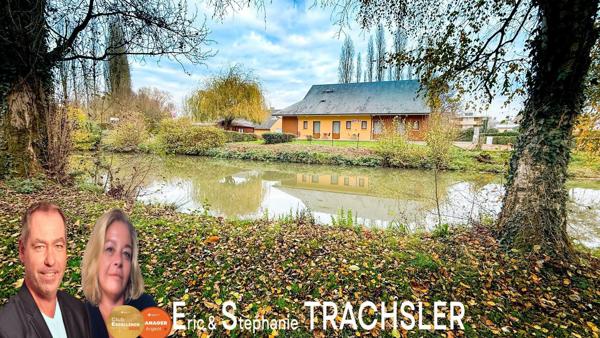 Hôtel-Restaurant en bord de rivière avec 7 chambres – Activité clé en main proche Le Mans