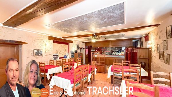 Hôtel-Restaurant en bord de rivière avec 7 chambres – Activité clé en main proche Le Mans