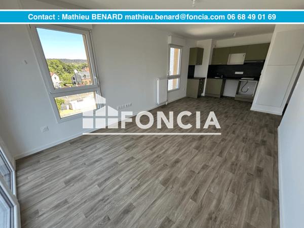 Location Appartement 2 pièces 47.5 m² - RESIDENCE COEUR BOISE Saint Aubin Les Elbeuf 76410