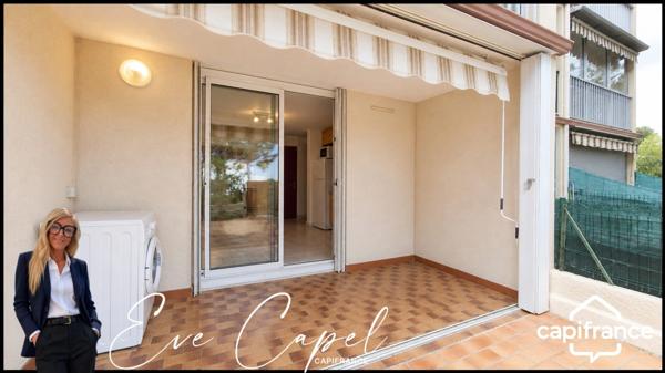 Appartement à vendre 2 pièces LE CAP D'AGDE (34), rez-de-jardin Studio-cabine avec parking privatif, quartier Saint Martin