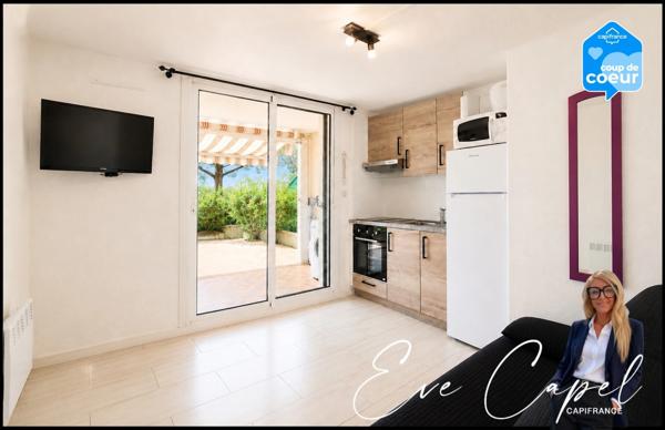 Appartement à vendre 2 pièces LE CAP D'AGDE (34), rez-de-jardin Studio-cabine avec parking privatif, quartier Saint Martin