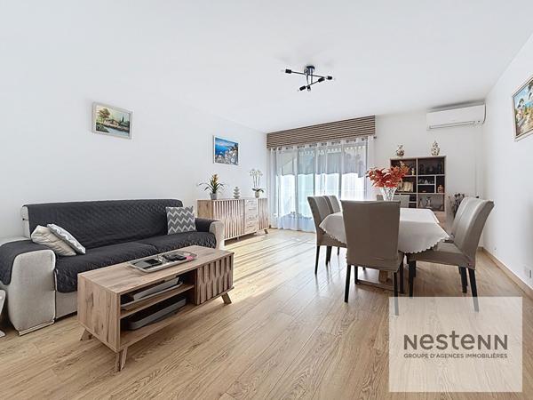 T3 rénové avec terrasse exposée sud-ouest à Fréjus Plage, lumineux, garage et parking