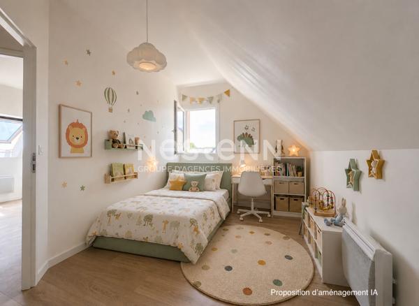 Maison 5 pièces à vendre à Sarzeau, proche bourg.