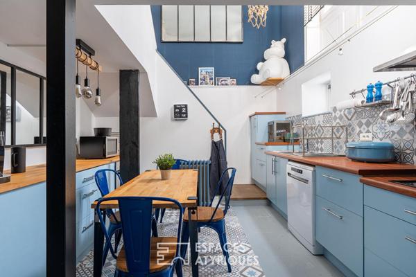Maison familiale rénovée avec jardin et dépendance – Hauts-Pavés Nantes