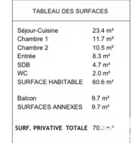 Location appartement 3 pièces 61 m² Aubergenville