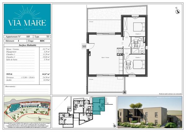 Appartement à vendre 3 pièces GHISONACCIA (20)