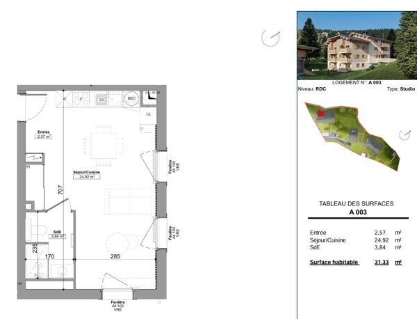 Appartement à vendre à Praz-sur-Arly (74120) - Haute-Savoie