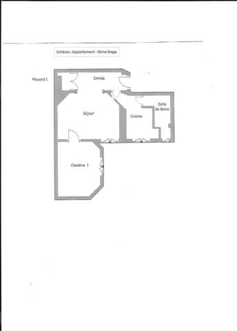 À Vendre (75009 Paris) - Appartement 2 pièces - 33,39 m2 - Haut de la Rue Henry Monnier - 334 900 € honoraires d’agence inclus