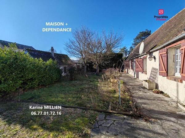 MARCILLY SUR EURE 27810 Maison individuelle et dépendance aménagée - Garage - Atelier - Terrain - 105 000  HAI