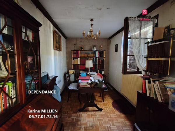 MARCILLY SUR EURE 27810 Maison individuelle et dépendance aménagée - Garage - Atelier - Terrain - 105 000  HAI