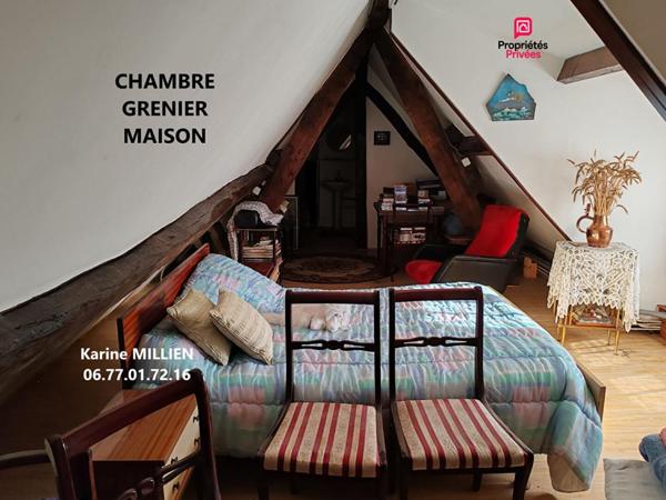 MARCILLY SUR EURE 27810 Maison individuelle et dépendance aménagée - Garage - Atelier - Terrain - 105 000  HAI