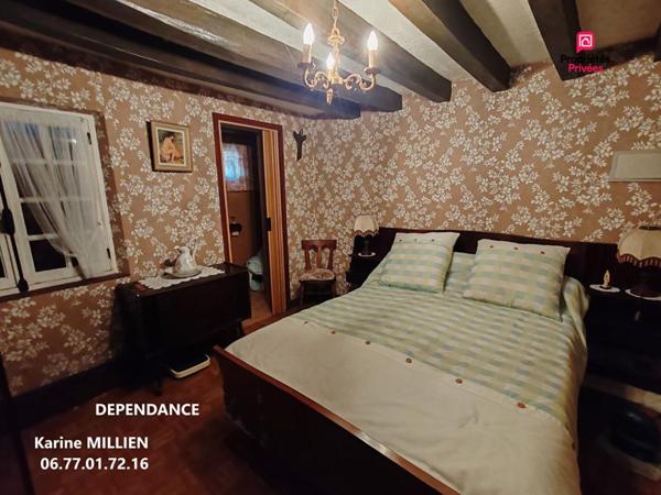 MARCILLY SUR EURE 27810 Maison individuelle et dépendance aménagée - Garage - Atelier - Terrain - 105 000  HAI