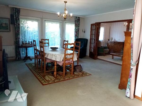 Secteur résidentiel, pavillon élevé sur sous-sol , de 121m² terrain de 1132 m²