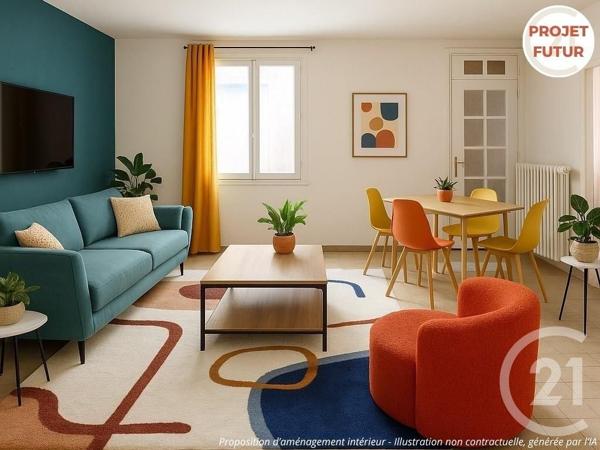 Maison à vendre  3 pièces - 68,72 m2 JULLOUVILLE - 50