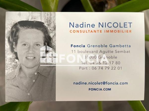 À vendre Appartement 4 pièces 85.34 m² - Grenoble 38100