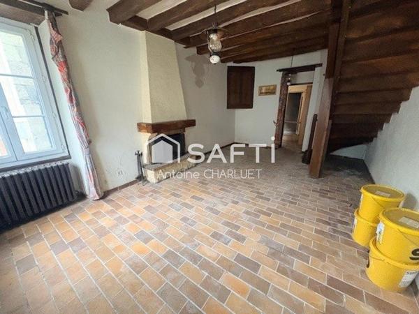 Maison de 97 m² - deux chambres - ancien salon de coiffure