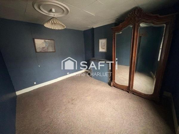 Maison de 97 m² - deux chambres - ancien salon de coiffure