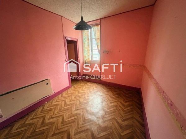 Maison de 97 m² - deux chambres - ancien salon de coiffure