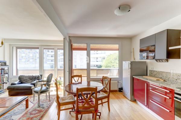 Centre de chamalières, appartement traversant de type 3