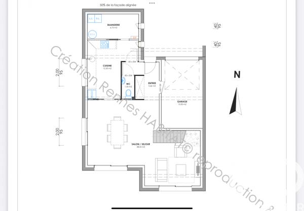 Maison à vendre 6 pièces 123 m² Chevaigné