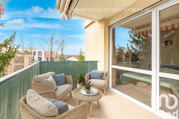 Appartement à vendre 3 pièces 61 m² Chennevières-sur-Marne