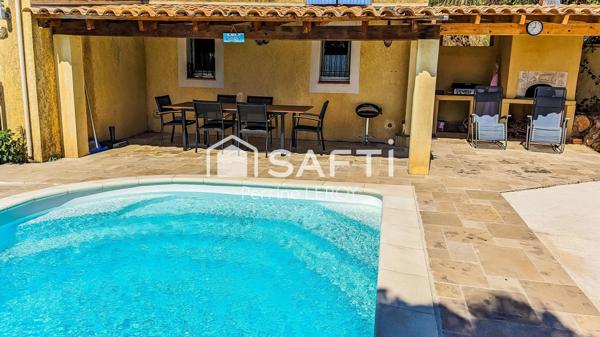 villa familiale,173 m² 4 chambres+F2 indépendant.