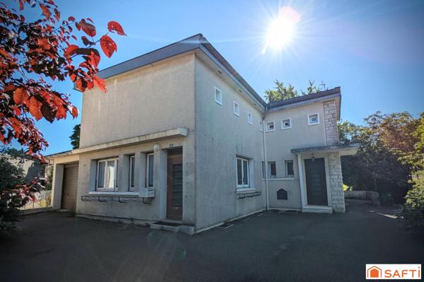 Maison 196m², 5 chambres, terrain 1067m² + annexes