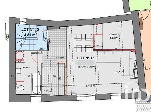 Appartement à vendre 2 pièces 36 m² Nyons